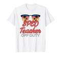 Sped Teacher Off Duty Sunset T-Shirt - Graphic Print for Adults - T-Shirt, Sweatshirt, Hoodie