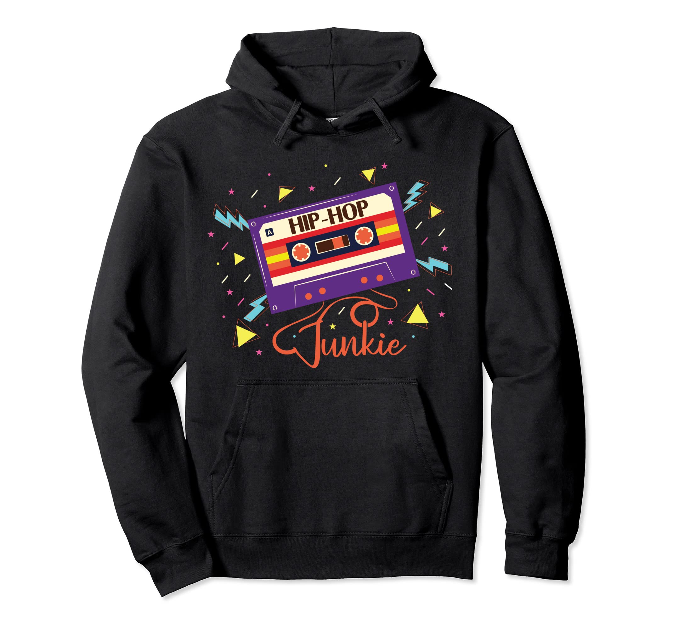 Old School Hip Hop Cassette Rap Music Hoodie - Trendy Graphic Unisex - T-Shirt, Sweatshirt, Hoodie