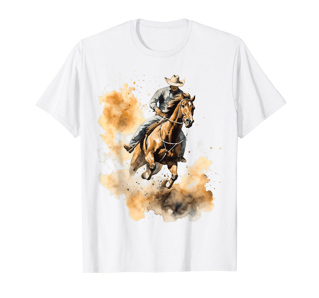 Cowboy Rodeo Horse Riding Usa Cowboy T-Shirt - Streetwear Style Men Women - T-Shirt, Sweatshirt, Hoodie