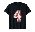 Distressed Baseball Player Gifts Hoodie - Custom Art Print Men Women - T-Shirt, Sweatshirt, Hoodie
