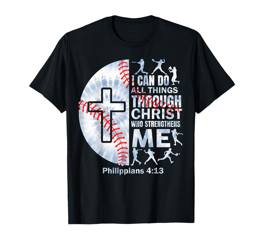 Christian Baseball Player Team T-Shirt - Graphic Print for Adults - T-Shirt, Sweatshirt, Hoodie