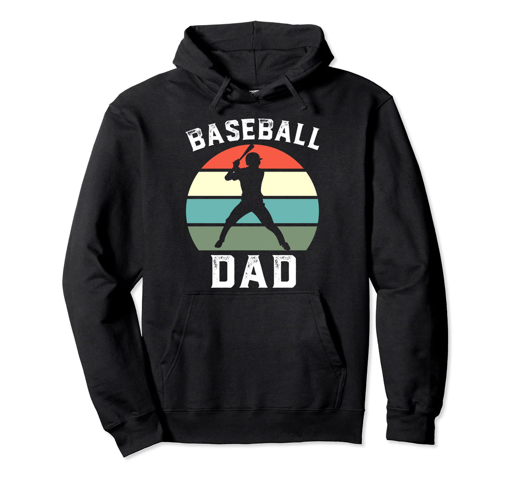 Mens Baseball Dad Baseball Coach Hoodie - Streetwear Style Men Women - T-Shirt, Sweatshirt, Hoodie
