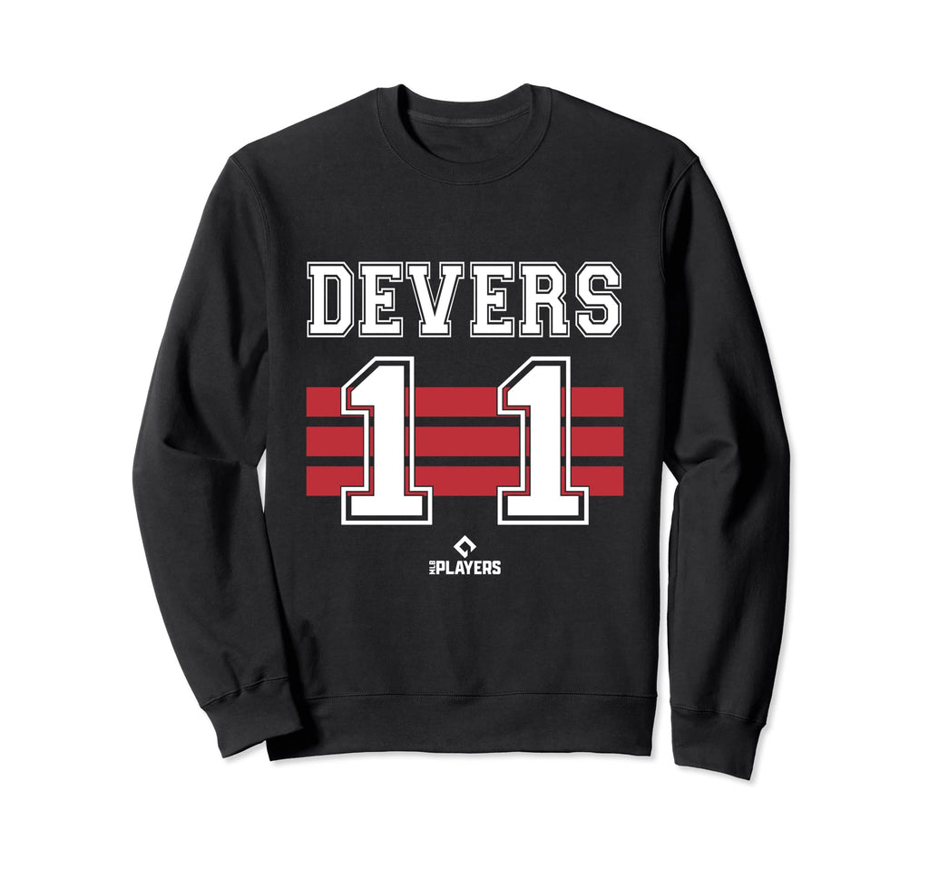 Rafael Devers 11 Mlbpa Baseball Sweatshirt - Minimalist Print Men Women - T-Shirt, Sweatshirt, Hoodie