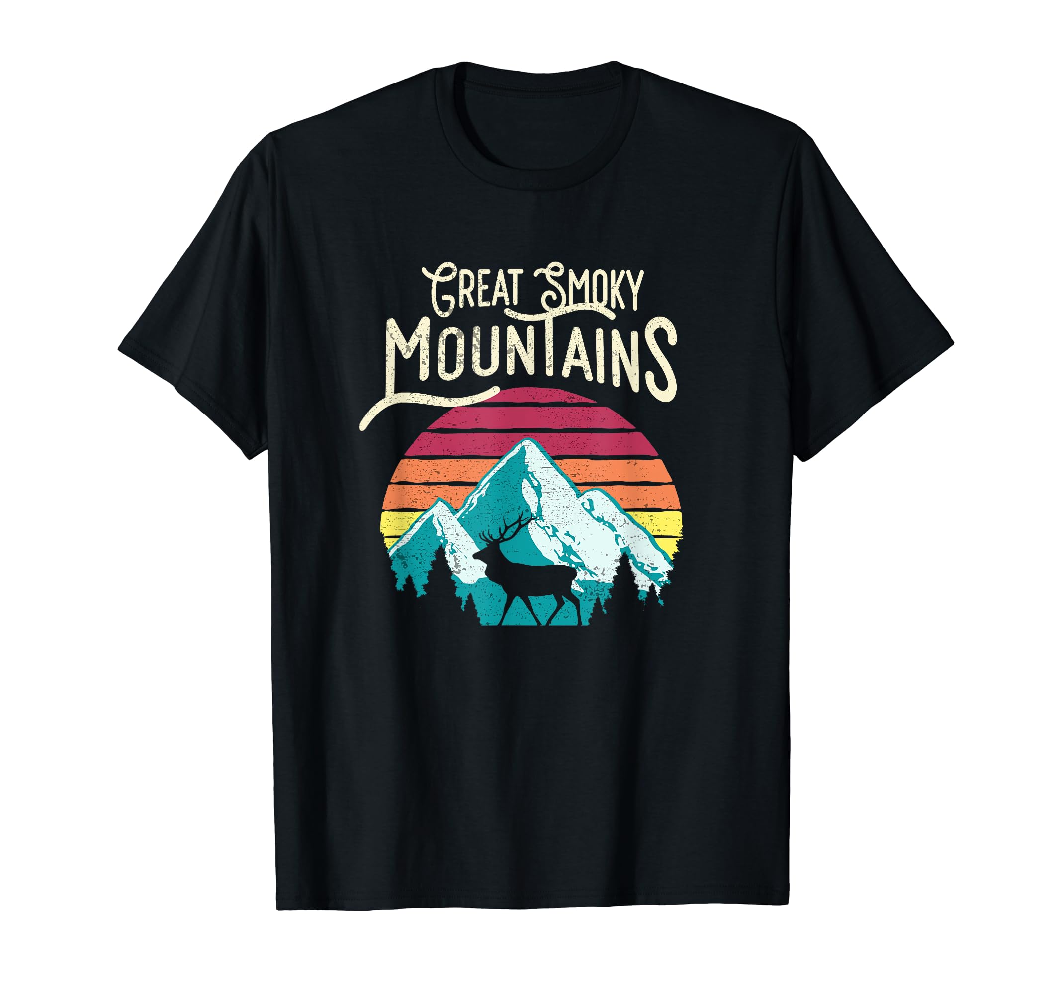 Great Smoky Mountains National Park Elk T-Shirt - Streetwear Style Unisex - T-Shirt, Sweatshirt, Hoodie