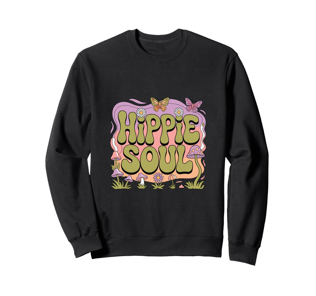 Hippie Soul Boho Psychedelic Sweatshirt - Custom Art Print for Adults - T-Shirt, Sweatshirt, Hoodie