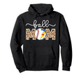 Ball Mom Leopard Baseball Volleyball Mom Hoodie - Novelty Apparel Men Women - T-Shirt, Sweatshirt, Hoodie