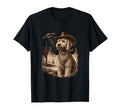 Funny Western Cowboy Doodle Dog T-Shirt - Novelty Apparel Men Women - T-Shirt, Sweatshirt, Hoodie