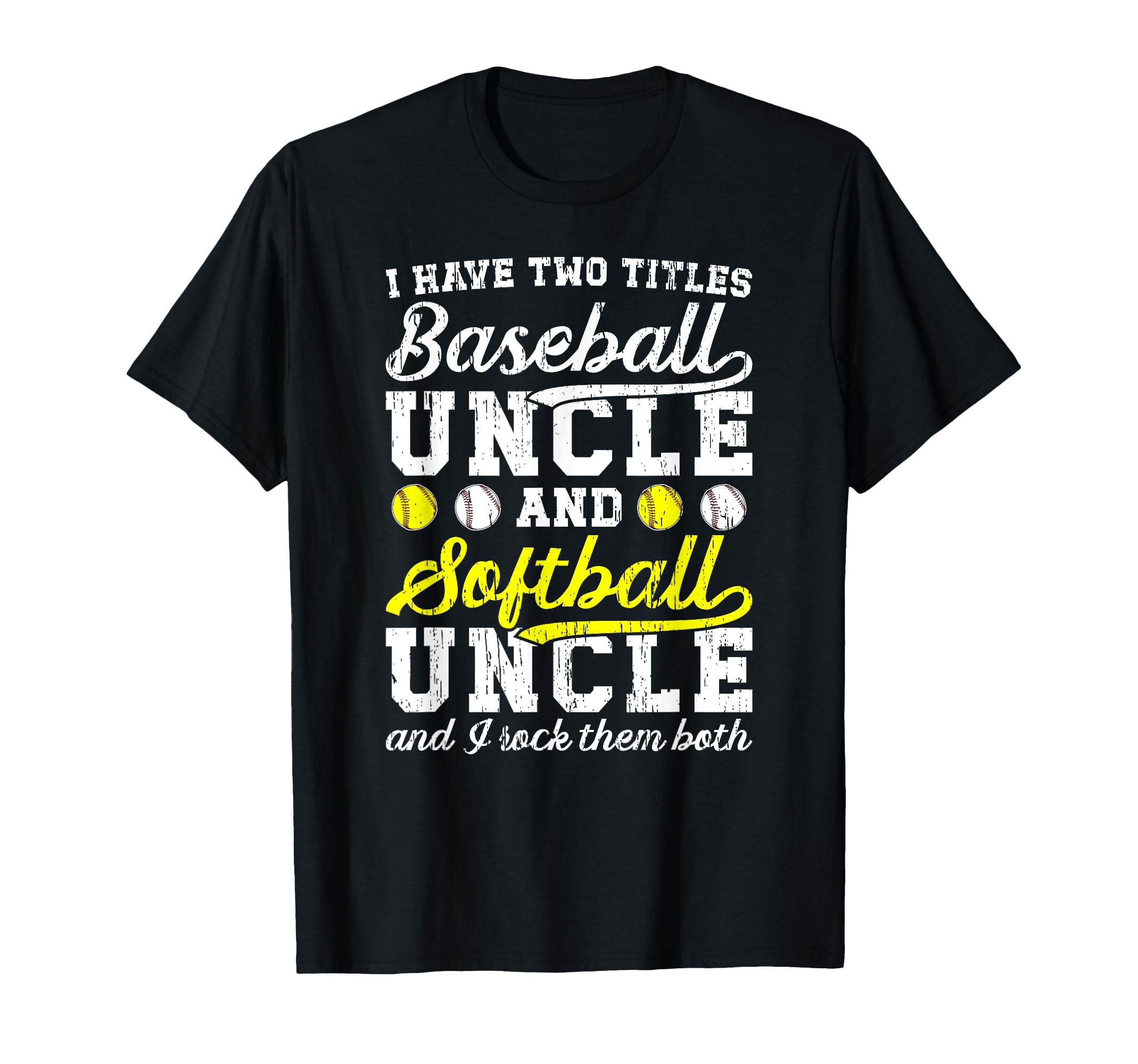 Baseball Softball Uncle Proud T-Shirt - Aesthetic Graphic for Adults - T-Shirt, Sweatshirt, Hoodie