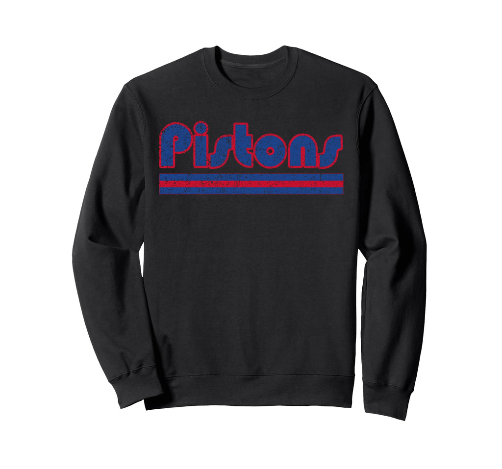 Pistons Name 3 Stripes Sweatshirt - Custom Art Print Unisex - T-Shirt, Sweatshirt, Hoodie
