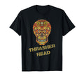 Thrasher Head Sugar Skull Distressed T-Shirt - Streetwear Style Unisex - T-Shirt, Sweatshirt, Hoodie
