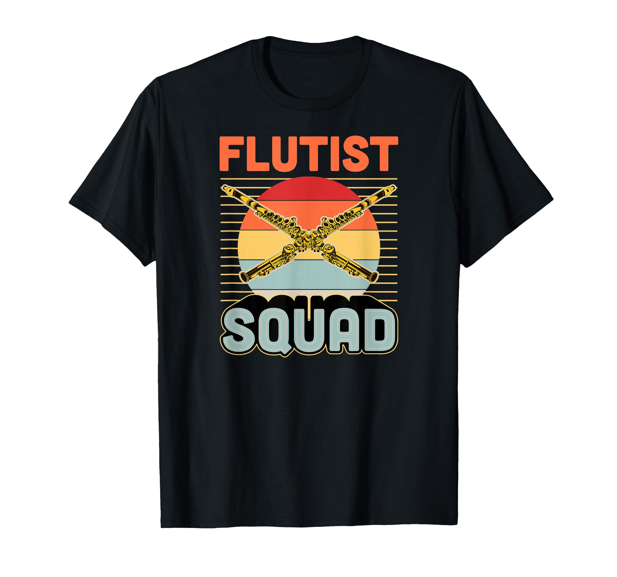School Band Flute Player Vibe Hoodie - Unique Graphic Men Women - T-Shirt, Sweatshirt, Hoodie