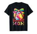 Baseball Mom Mama Colorful Tie Dye T-Shirt - Trendy Graphic Men Women - T-Shirt, Sweatshirt, Hoodie