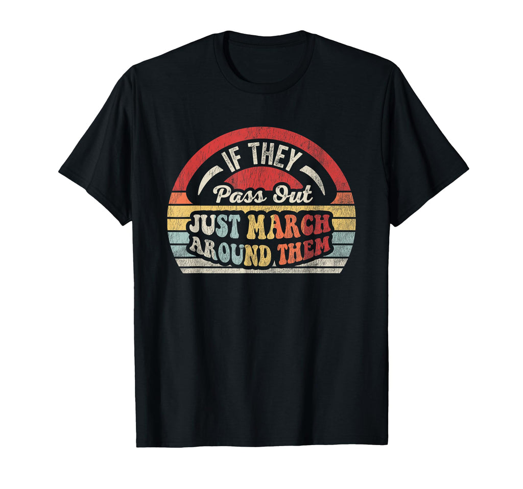 Funny Marching Band Director 70S T-Shirt - Minimalist Print for Adults - T-Shirt, Sweatshirt, Hoodie