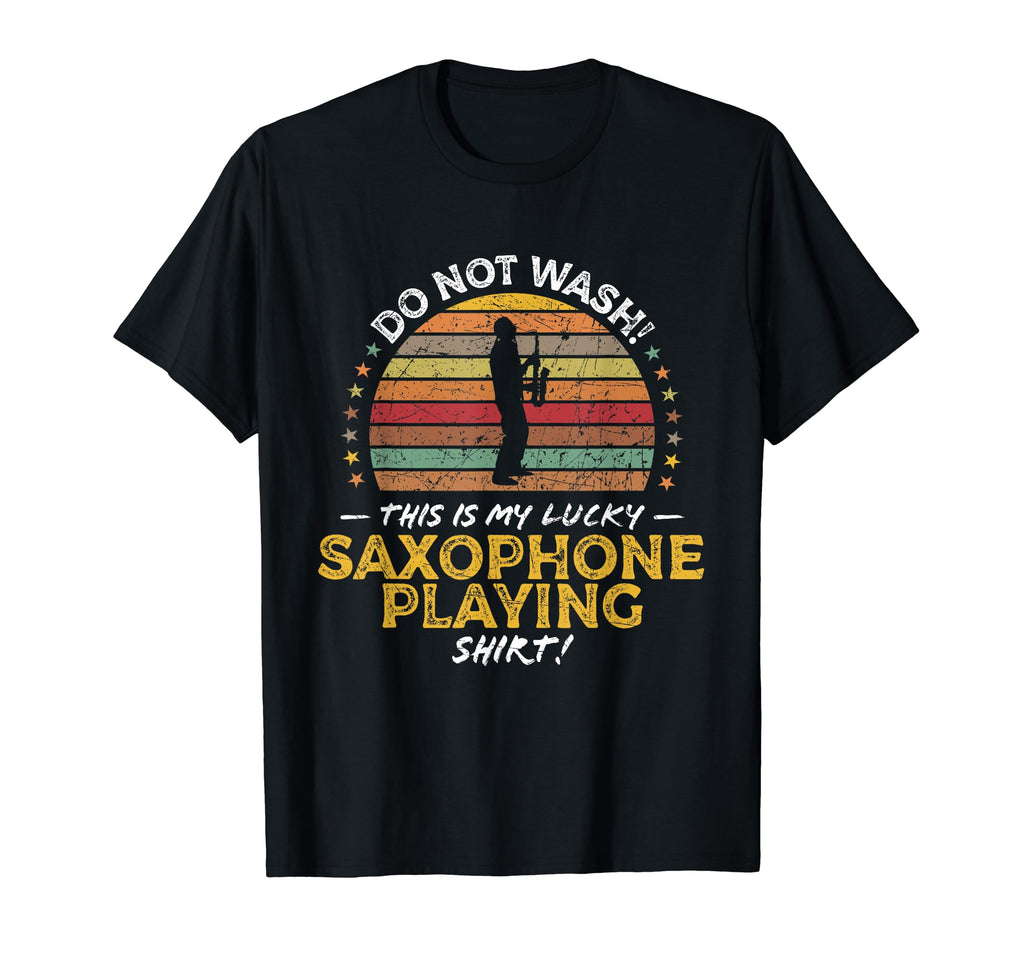 Saxophone Player Funny Saxophonist 70S T-Shirt - Graphic Print Unisex - T-Shirt, Sweatshirt, Hoodie