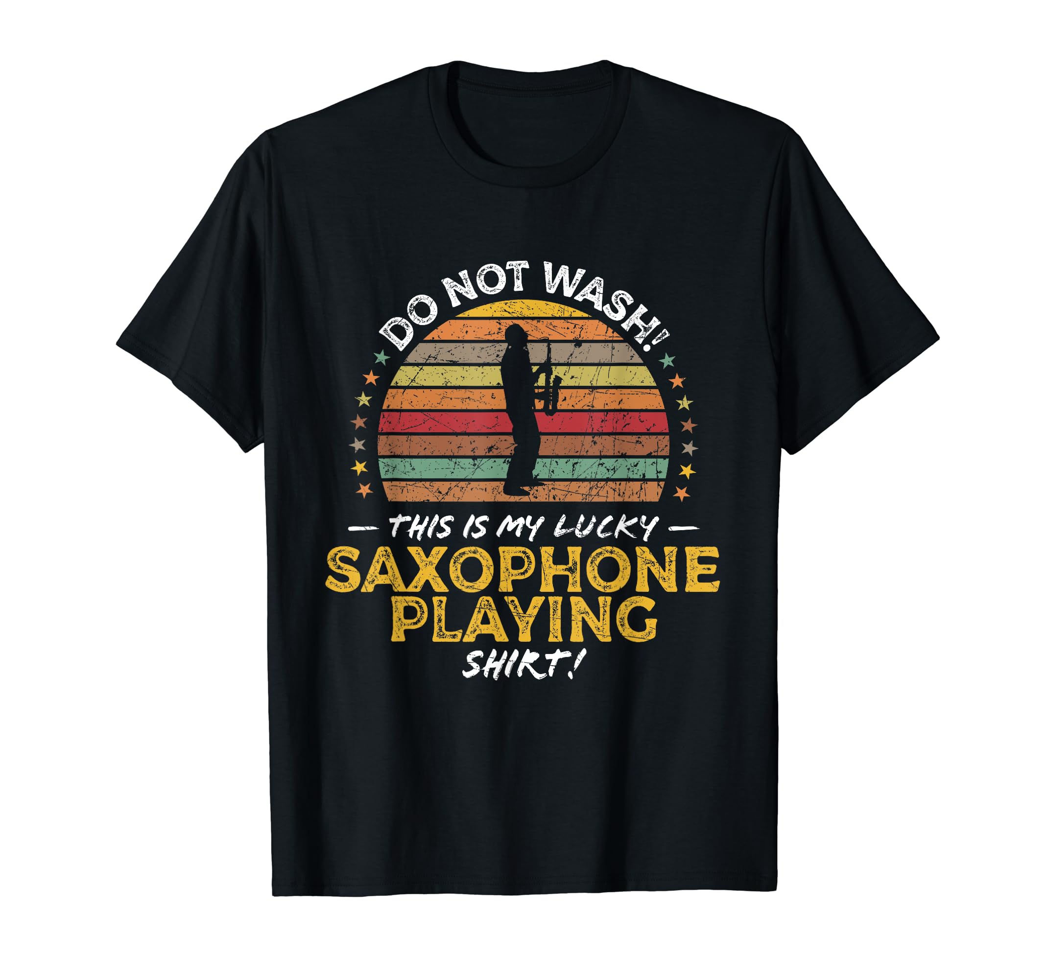 Saxophone Player Funny Saxophonist 70S T-Shirt - Graphic Print Unisex - T-Shirt, Sweatshirt, Hoodie