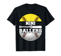 Nini Ballers Funny Softball Baseball T-Shirt - Aesthetic Graphic Men Women - T-Shirt, Sweatshirt, Hoodie