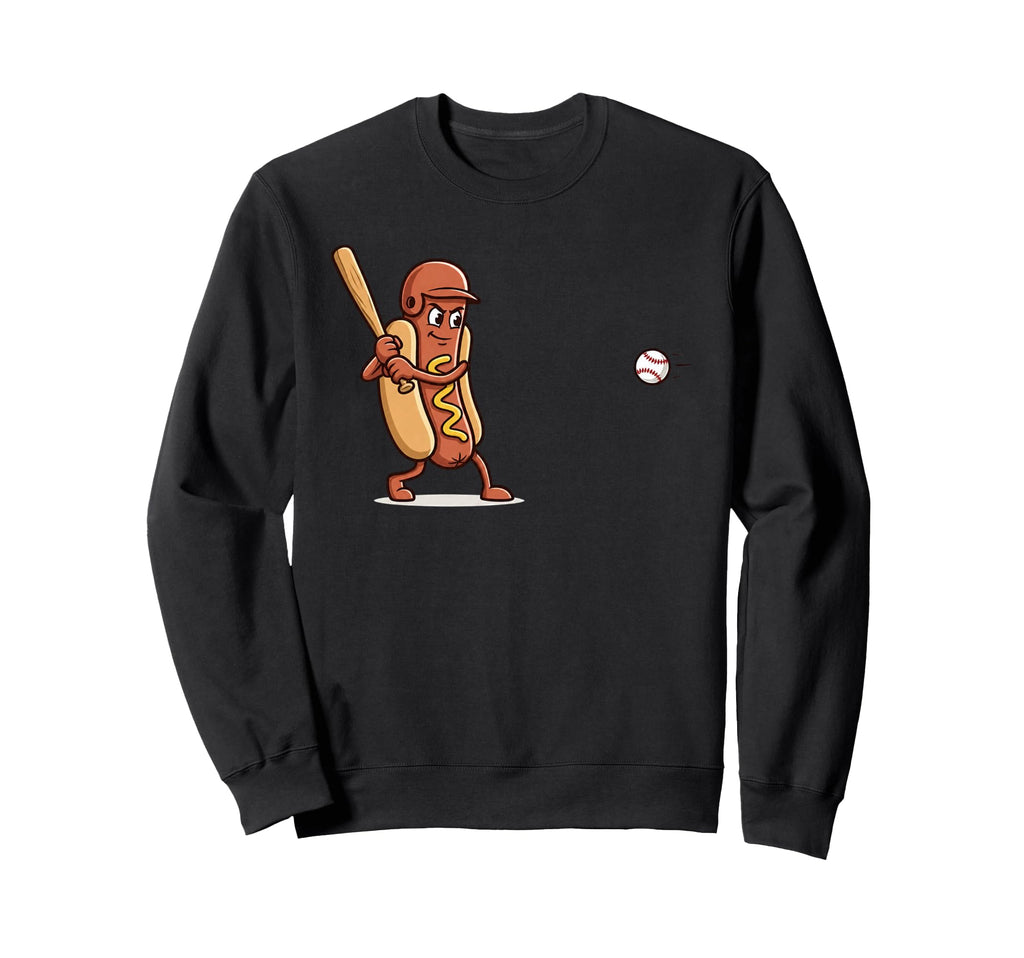 Dingers And Dogs Funny Hotdog Sweatshirt - Fun Novelty Design Unisex - T-Shirt, Sweatshirt, Hoodie