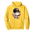 Funny Baseball Dad Gnome Grandpa Baseball Hoodie - Trendy Graphic Unisex - T-Shirt, Sweatshirt, Hoodie