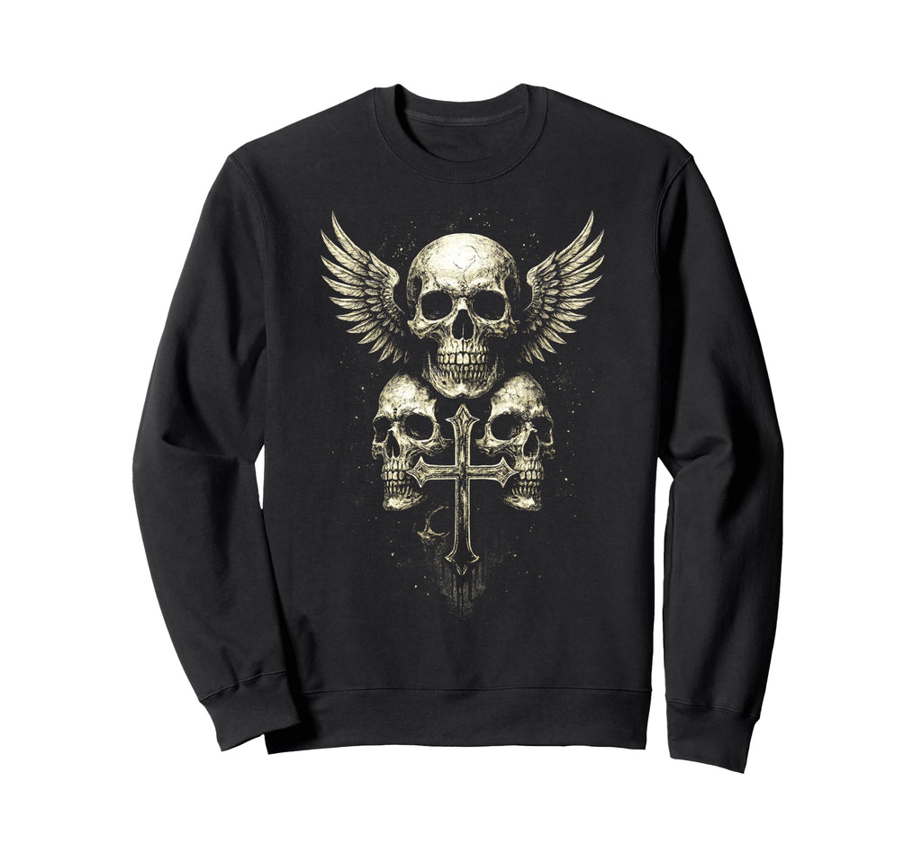 Y2K Alt Grunge Kreuz Goth Gothic Sweatshirt - Aesthetic Graphic Unisex - T-Shirt, Sweatshirt, Hoodie