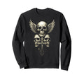 Y2K Alt Grunge Kreuz Goth Gothic Sweatshirt - Aesthetic Graphic Unisex - T-Shirt, Sweatshirt, Hoodie