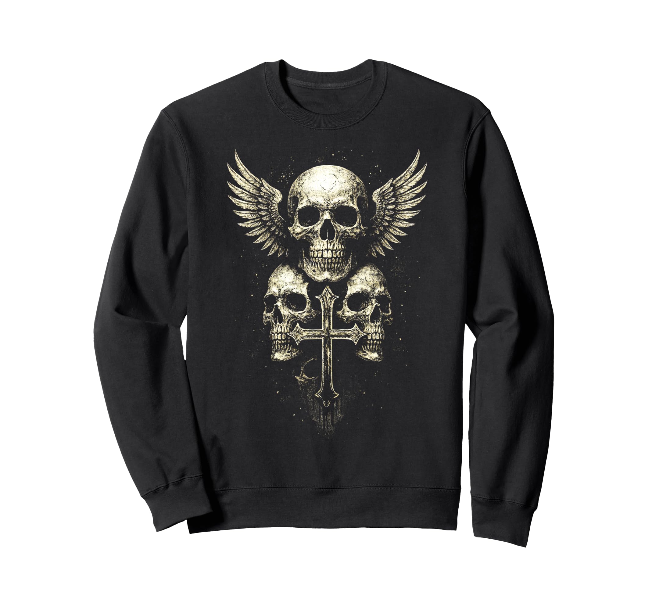 Y2K Alt Grunge Kreuz Goth Gothic Sweatshirt - Aesthetic Graphic Unisex - T-Shirt, Sweatshirt, Hoodie