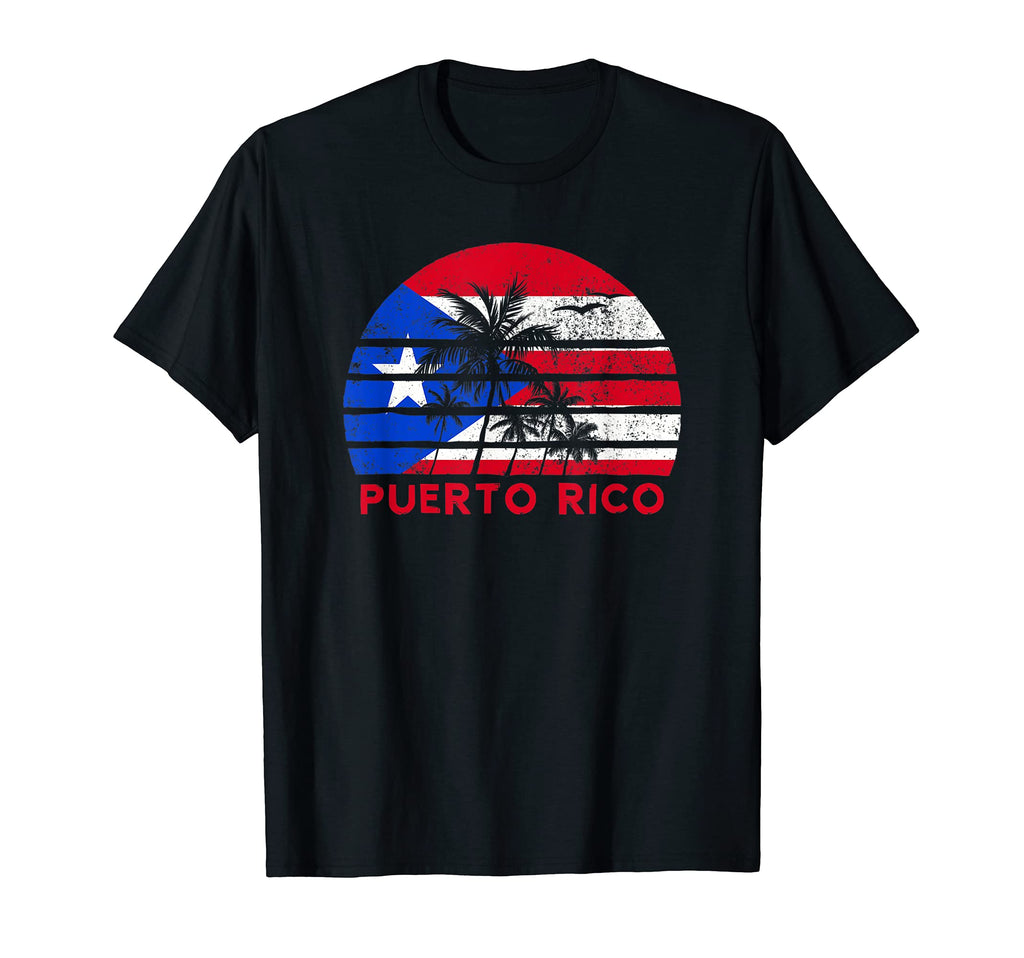 Special Puerto Rico Sunset Palm Tree T-Shirt - Trendy Graphic Unisex - T-Shirt, Sweatshirt, Hoodie