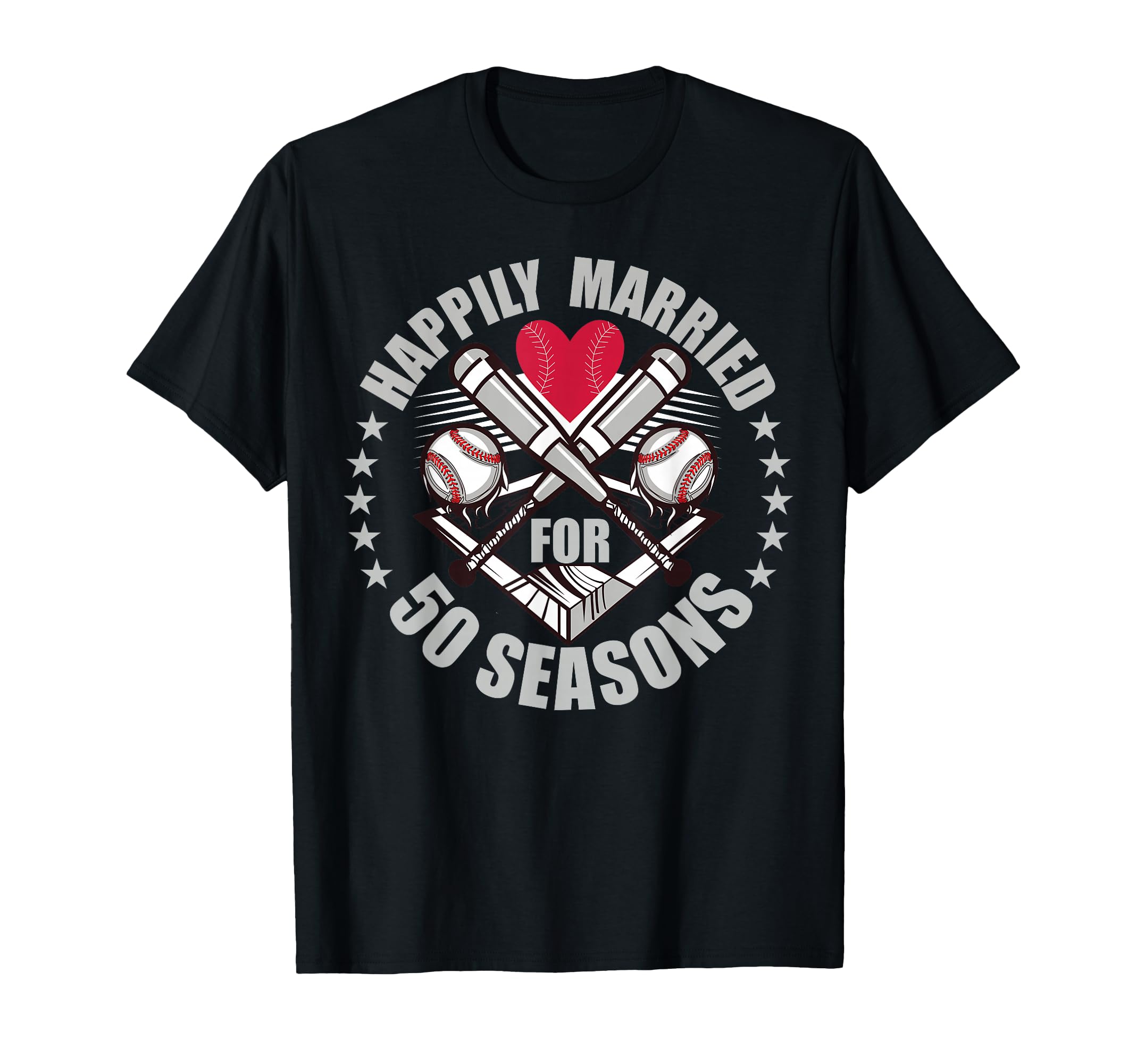 50Th Wedding Anniversary Funny 50 Years T-Shirt - Graphic Print Men Women - T-Shirt, Sweatshirt, Hoodie