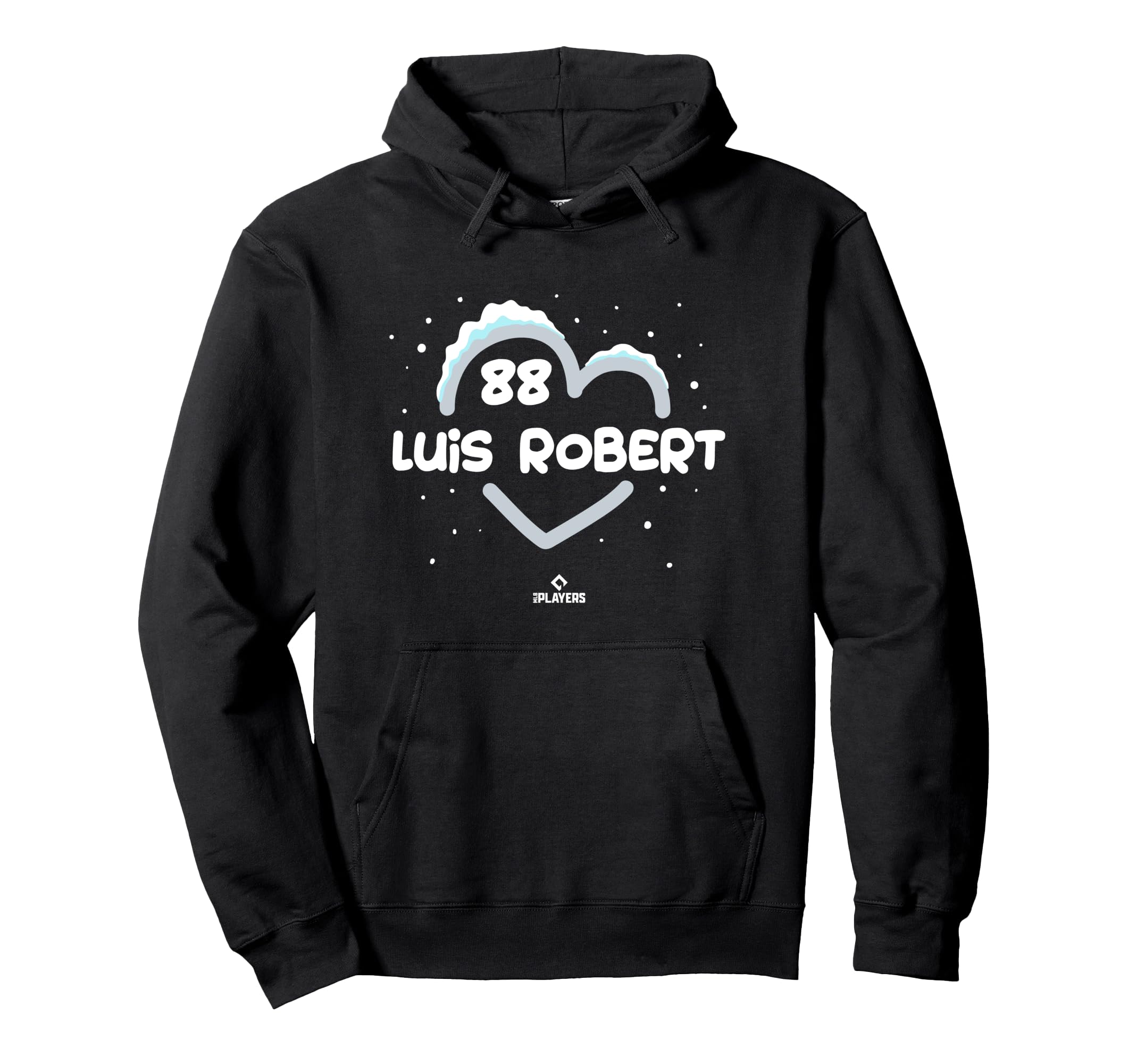 Luis Robert Heart Chicago Hoodie - Casual Everyday Wear for Adults - T-Shirt, Sweatshirt, Hoodie