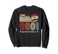 Original 2001 Birthday Guitar Sweatshirt - Fun Novelty Design for Adults - T-Shirt, Sweatshirt, Hoodie