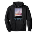 Retrowave Love Japanese Art Hoodie - Casual Everyday Wear for Adults - T-Shirt, Sweatshirt, Hoodie