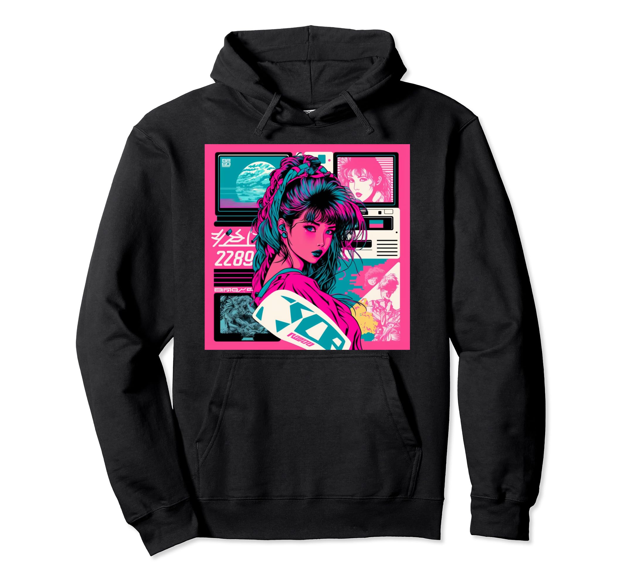 Vaporwave Aesthetic 90S Egirl Hoodie - Minimalist Print for Adults - T-Shirt, Sweatshirt, Hoodie