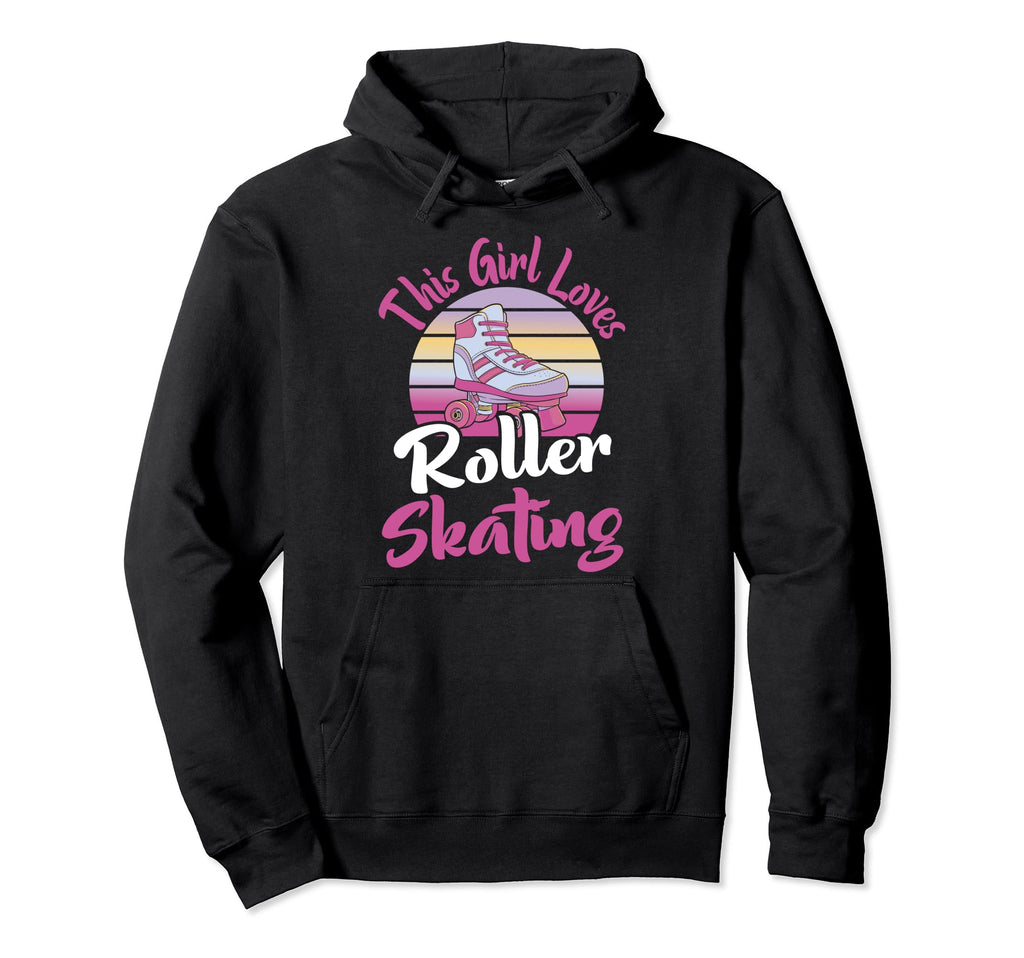 Rollerskate Funny This Loves Roller Hoodie - Streetwear Style Unisex - T-Shirt, Sweatshirt, Hoodie