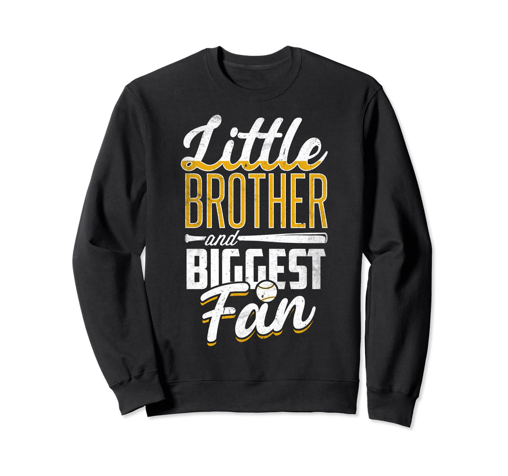 Baseball Little Brother Biggest Sweatshirt - Minimalist Print for Adults - T-Shirt, Sweatshirt, Hoodie
