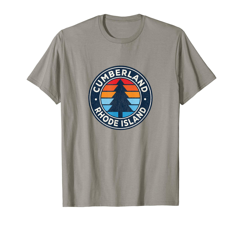 Cumberland Rhode Island Ri 70S T-Shirt - Novelty Apparel for Adults - T-Shirt, Sweatshirt, Hoodie