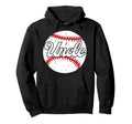 Uncle Baseball Player Uncle Hoodie - Casual Everyday Wear Men Women - T-Shirt, Sweatshirt, Hoodie