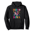 Roller Skating Disco Diva Skate 70S Skater Hoodie - Trendy Graphic Unisex - T-Shirt, Sweatshirt, Hoodie