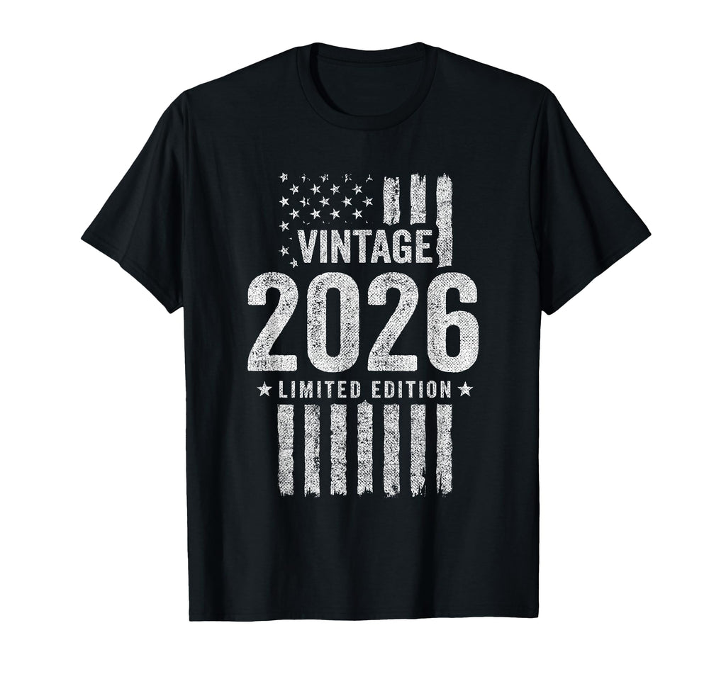 2026 Birthday Born 2026 2026 T-Shirt - Custom Art Print for Adults - T-Shirt, Sweatshirt, Hoodie
