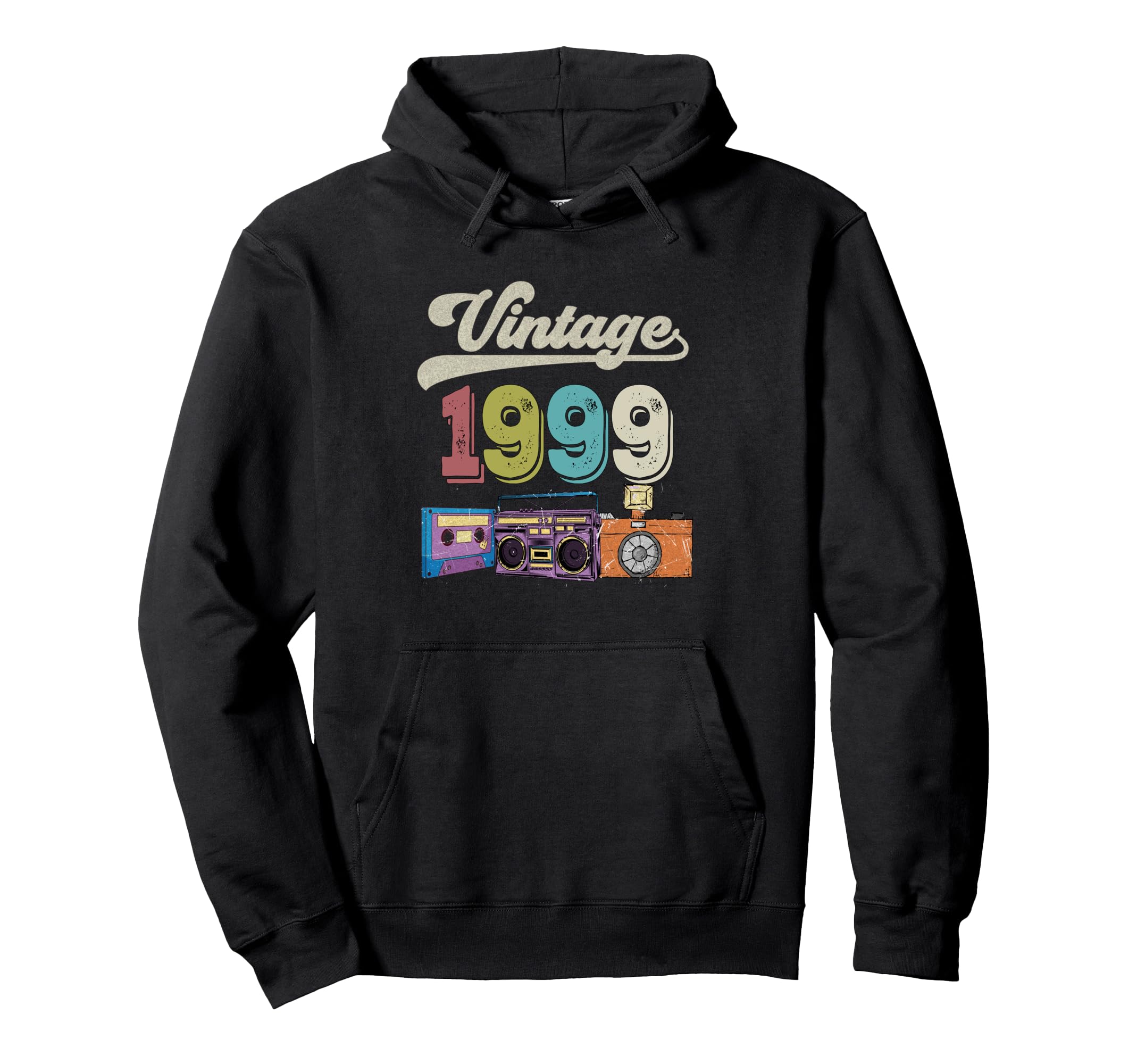 1999 Birthday Funny Old Cassette Tape Hoodie - Custom Art Print for Adults - T-Shirt, Sweatshirt, Hoodie