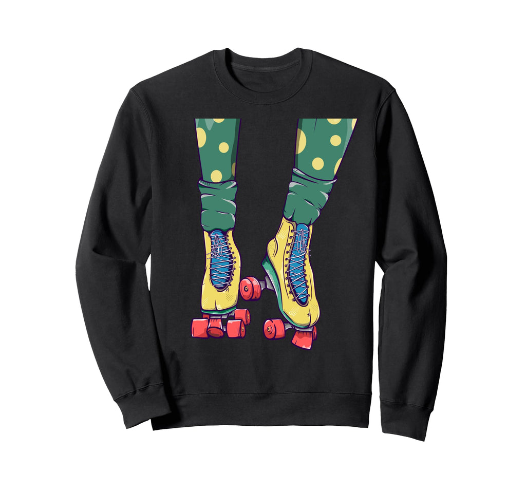 Roller Skating Roller Skates Sweatshirt - Unique Graphic Unisex - T-Shirt, Sweatshirt, Hoodie