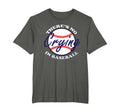 Theres No Crying Baseball Funny T-Shirt - Fun Novelty Design for Adults - T-Shirt, Sweatshirt, Hoodie