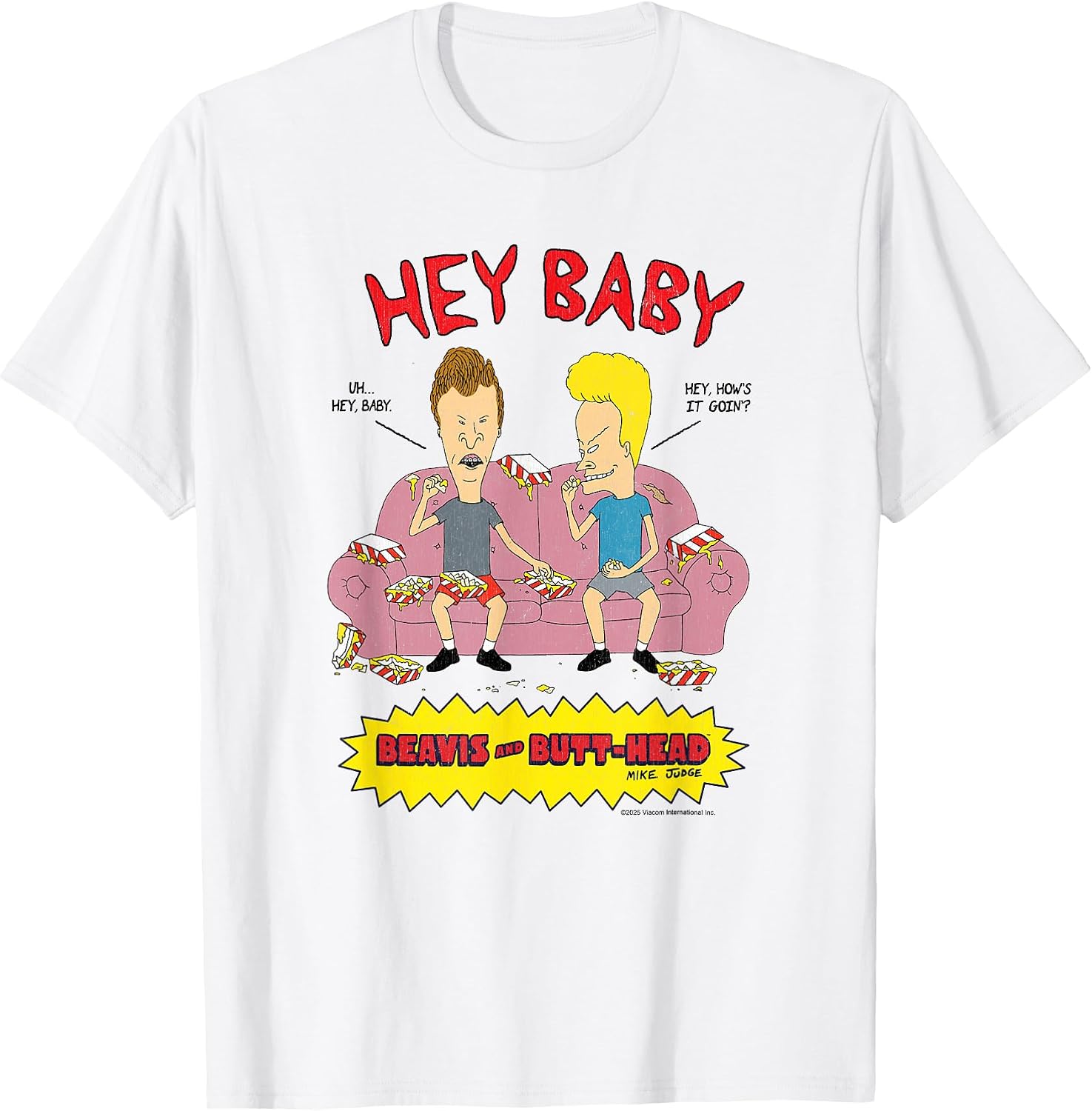 Beavis and Butt-Head - Adult & Kids T-Shirts, Sweatshirts & Hoodies apparel design preview 1