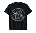 Santorini Island Greece Distressed T-Shirt - Trendy Graphic Men Women - T-Shirt, Sweatshirt, Hoodie