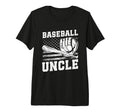 Mens Baseball Uncle Tri Blend T-Shirt - Aesthetic Graphic Unisex - T-Shirt, Sweatshirt, Hoodie