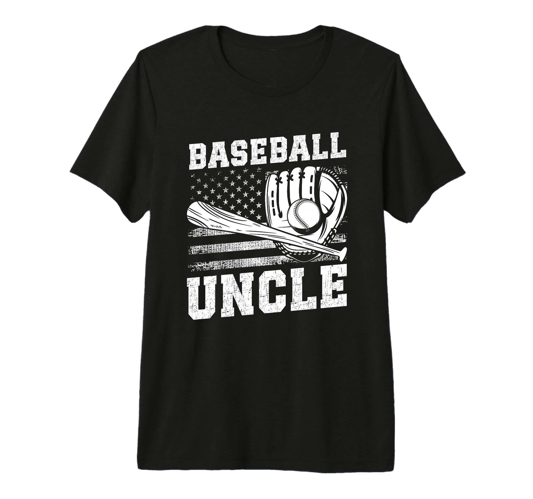 Mens Baseball Uncle Tri Blend T-Shirt - Aesthetic Graphic Unisex - T-Shirt, Sweatshirt, Hoodie