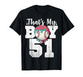 Thats My Baseball 51 Number Mom Dad 51 T-Shirt - Minimalist Print Unisex - T-Shirt, Sweatshirt, Hoodie