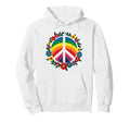 60S 70S Flower Power Groovy Love Hoodie - Casual Everyday Wear Unisex - T-Shirt, Sweatshirt, Hoodie