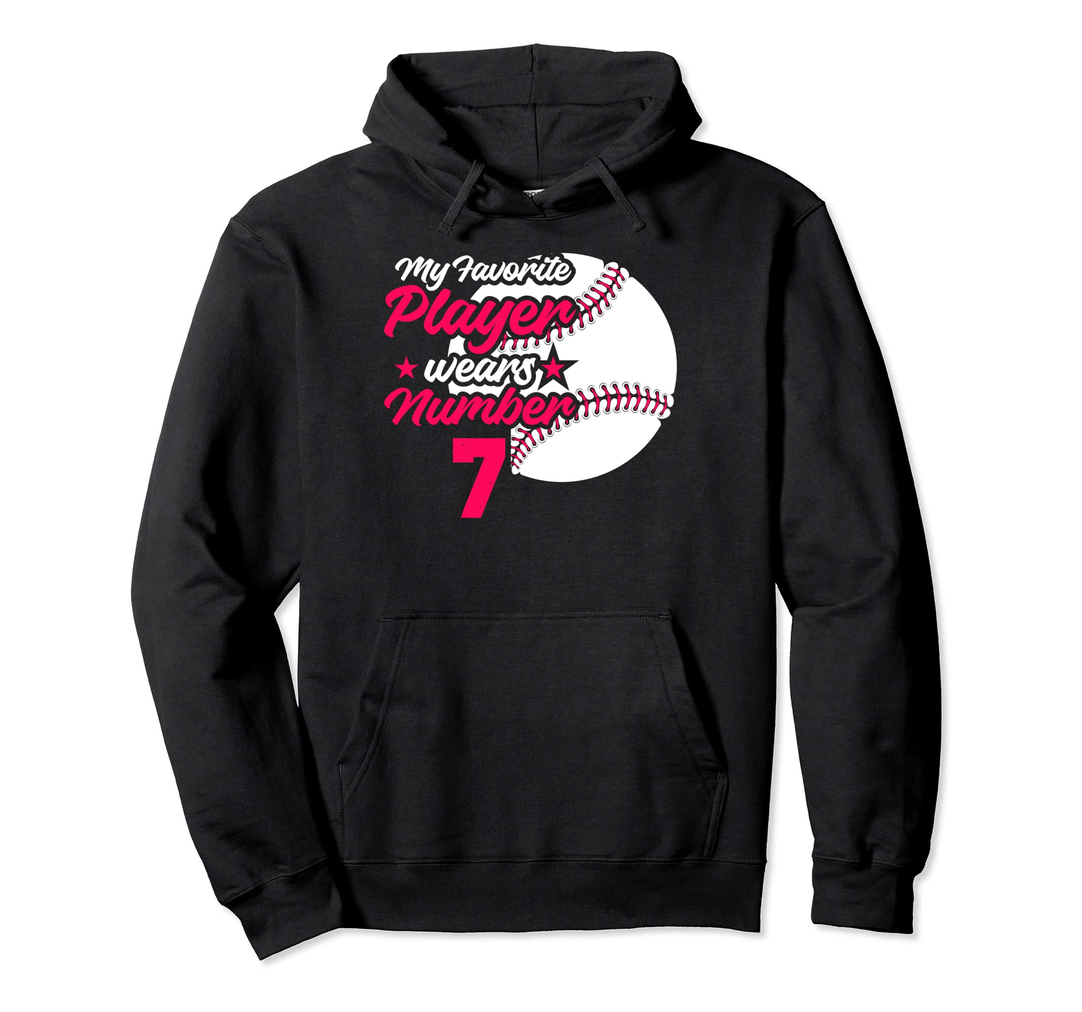 Baseball Mothers Day My Favorite Hoodie - Unique Graphic for Adults - T-Shirt, Sweatshirt, Hoodie