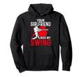 Baseball Fan Batter Your Girlfriend Hoodie - Trendy Graphic Men Women - T-Shirt, Sweatshirt, Hoodie