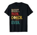 Dad Coach Ever Costume Baseball T-Shirt - Minimalist Print for Adults - T-Shirt, Sweatshirt, Hoodie