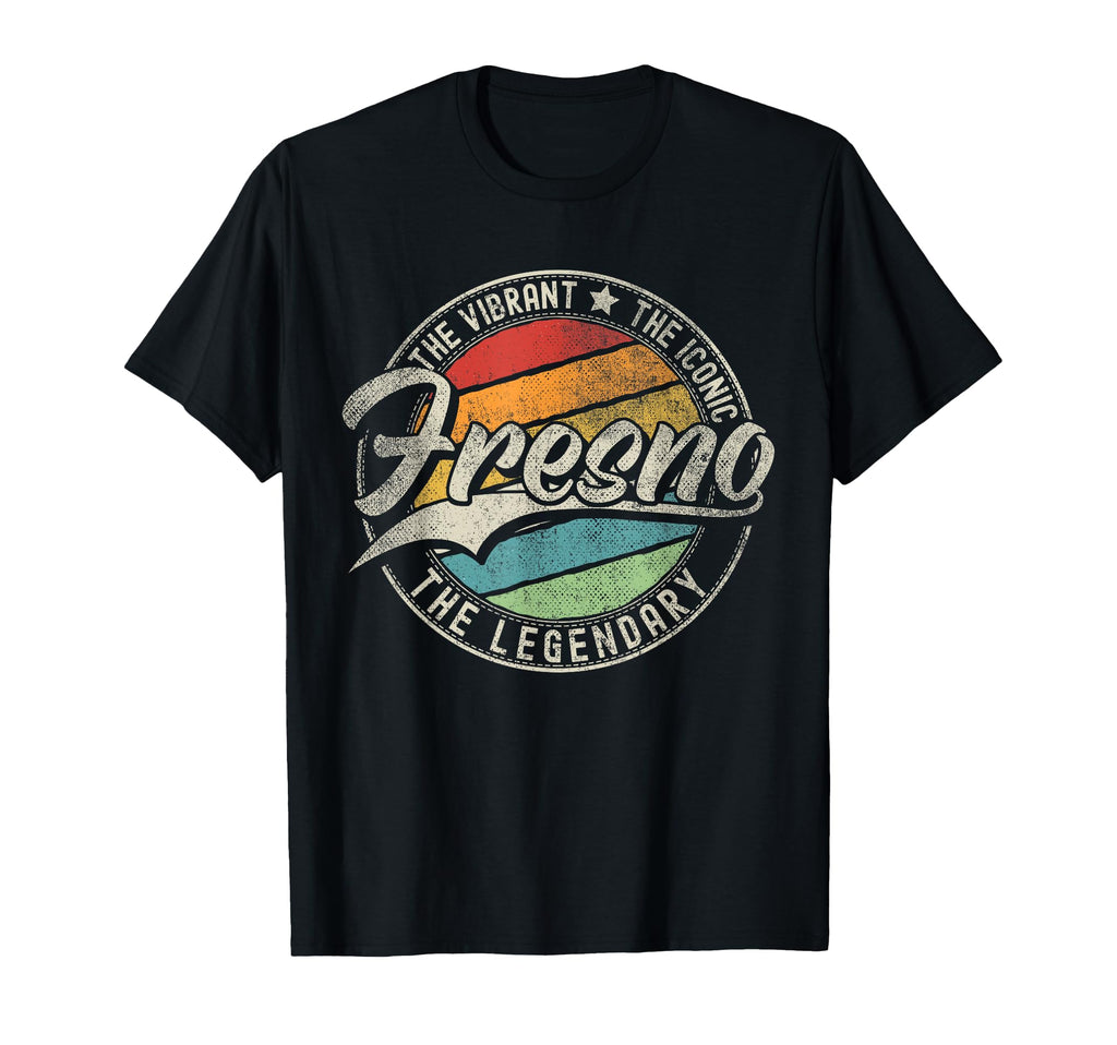 Fresno Ca California Distressed T-Shirt - Casual Everyday Wear for Adults - T-Shirt, Sweatshirt, Hoodie